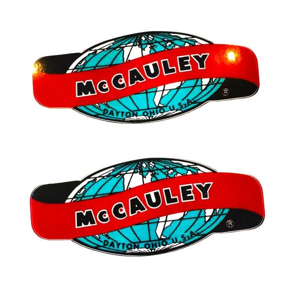 Set of Two (2) McCauley Propeller Decals 5" X 2"