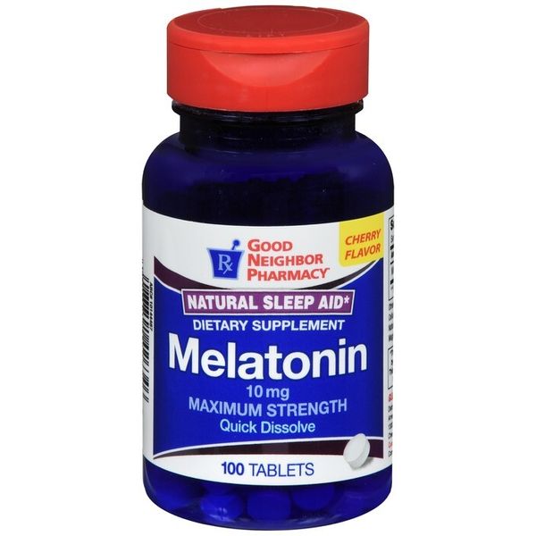 Good Neighbor Pharmacy Melatonin 10mg Quick Dissolve Tablets 100ct