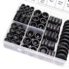200pcs Rubber Grommet Firewall Hole Plug Electrical Wiring Gasket Assortment Kit