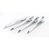 Diane Duck Bill Hair Clips, Silver, 24-pack