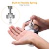 6 Piece Bathroom Accessories Set  Plastic Bath Ensemble Bath Set Lotion Bottles