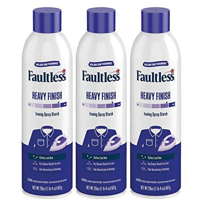 Faultless Heavy Ironing Spray Starch – Faultless Brands