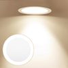 POPETPOP 6pcs Ceiling Light Diffuser Cover Anti-Dazzling Led Downlight Diffusion Plates for Spotlight Shading Easy Installation Compatible with Various Recessed Lights