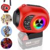 Wireless Bluetooth Speaker Portable HIFI Speaker For Milwaukee 18V Liion Battery