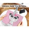 Custom Panda Princess Gaming Mouse Pad Durable Office Accessory Rubber Mousepad Mat Home Office Computer