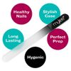 Mylee Crystal Nail File with Case – Hygienic and Long Lasting Professional Manicure with 5 Year Guarantee, for Salon and Home Use
