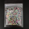 12g/Pack About 1000 Grains 2/3/4/5MM Size Mix Flat Semicircle Pearl Imitation Pearl Nail Sequin Mobile Beauty Figure Model DIY Decoration Supplies Manicure Set Accessories AB Color Mixes
