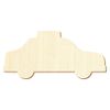 Wooden Police Car, Decorative Crafts, 3-50 cm, Size: 8 cm, Pack of 10