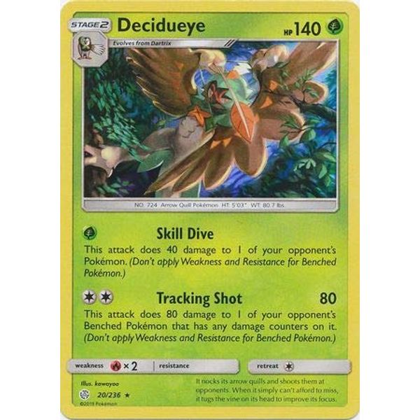 Pokemon - Sun & Moon - Cosmic Eclipse - Decidueye - 20/236