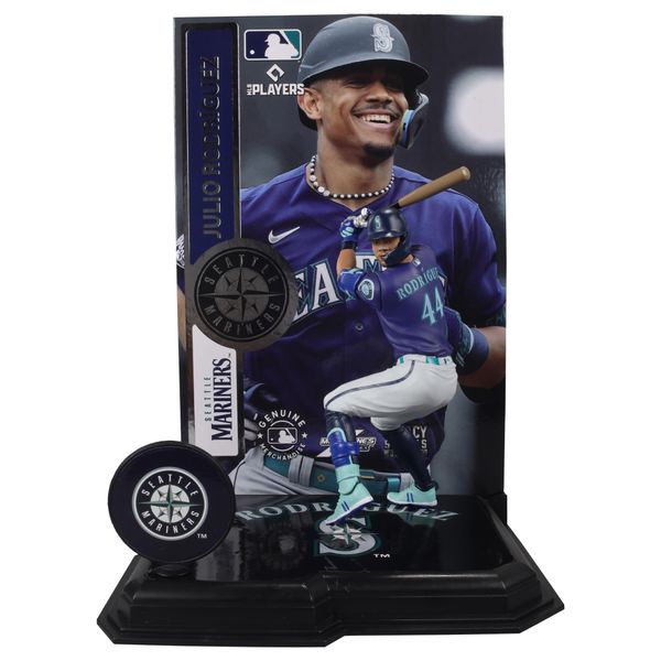 McFarlane Julio Rodriguez (Seattle Mariners) MLB 7"" Figure SportsPicks, OS