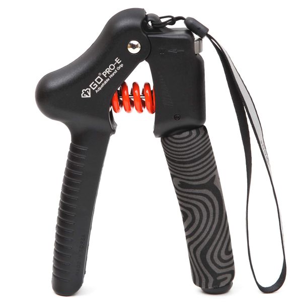 GD GRIP Pro-E, hand grip strengthener (Resistance : 17 to 79 lb) Hand Grip Hand Gripper Adjustable Hand Strengthener Wrist Strengthener Hand Workout