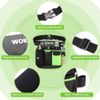 WORKPRO Garden Tool Belt Single Side Garden Tool Pouch 5 Pockets Adjustable Belt