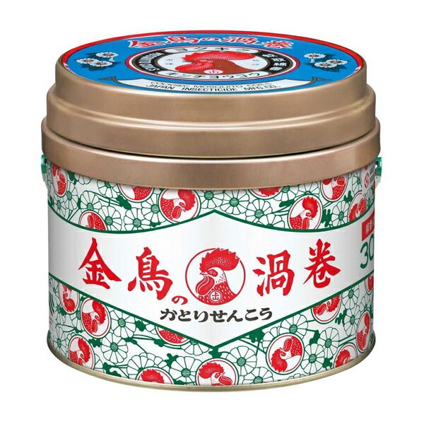 [Kincho Kincho] Kincho Uzumaki 30 rolls [Quasi-drug for pest control] (Mosquito coil, insect repellent, table-top type)