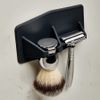 Tooletries - The Maverick Silicone Razor & Brush Holder Holder - The Best Safety Razor Stand. This Will Prolong The Life of Your Shaving Brush.