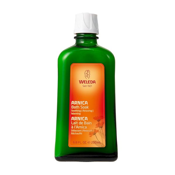 Weleda Arnica Bath Milk, 6.8 fl oz (200 ml), For Hot Bathing, Bath Cosmetics, After Sports, Rosemary, Lavender, Refreshing Herbal Scent, Naturally Derived Ingredients, Organic