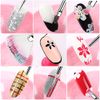 Nail Art Design Professional Paint Kit (20 Pieces), 15 Pieces UV Gel Nail Polish Brushes Set and 5 Pieces Nail Art Paint Dot Pen