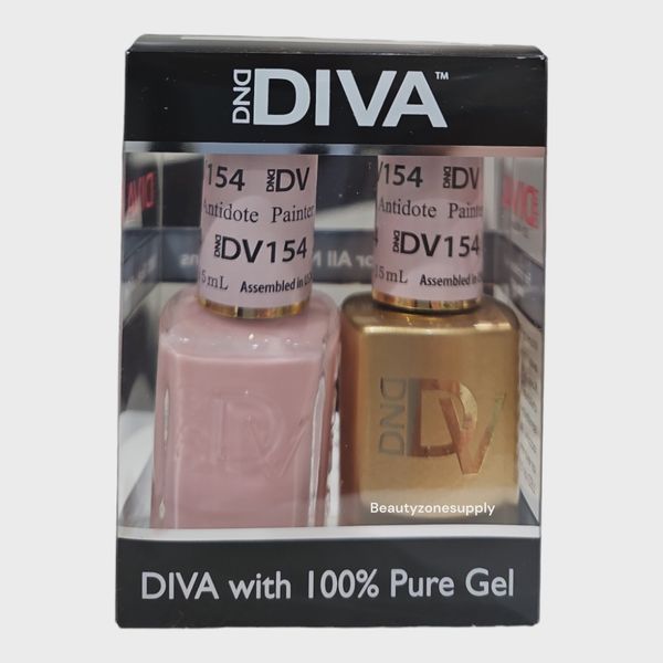 DND Diva Duo Gel & Lacquer 154 Painter's Antidote