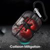 Penguin Snowflake Design Case Compatible with AirPod Pro Case 2019 with Keychain Shockproof Protective