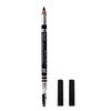 Deep Brown Makki Powder Eyebrow Pencil Powdery Matte Finish for professional powder look, buildable eye brow filler definer shape and fill with spoolie brush, Ash Ashy colours