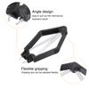 sourcing map IC Chip Extractor 100mm Stainless Steel with U Shape IC Chip Switch Puller Black for Component Motherboard, 2pcs