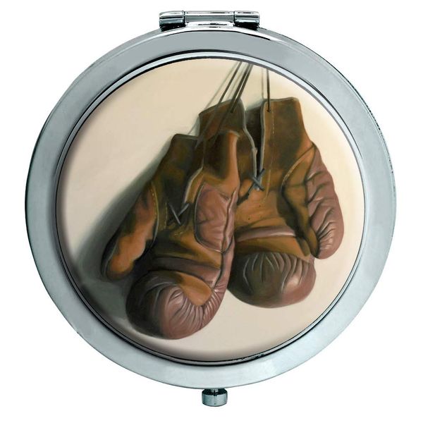 Boxing Gloves Compact Mirror