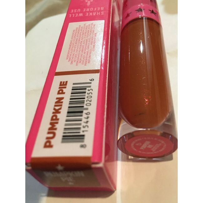 Jeffree Star Velour Liquid Lipstick 0.19 Oz Pumpkin Pie Makeup New Halloween