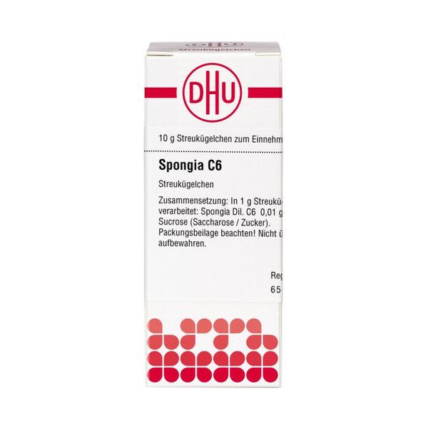 DHU Spongia C6 Streukügelchen, 10 g Globuli
