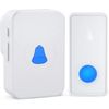 Wireless Doorbell Kit, IP55 Waterproof Wireless Doorbell Chimes Kit 1000ft range