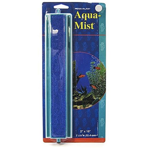 Penn-Plax Aquarium Air Stone Aerator Attachment for Air Pump, 10 x 2 Inches | Easily Provide Continuous Stream of Bubbles to Aerate Your Tank