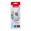 Bruynzeel Expression Twin-Tip Fineliner Brush Pens 6-Piece Set