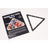 Magic Ball Rack Pro 8 Pool Billiard Triangle Construction Template