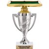 Billiards Trophy, 11" Silver Cup Billiards Pool Table Trophies Includes Free Engraving, 1 Pack
