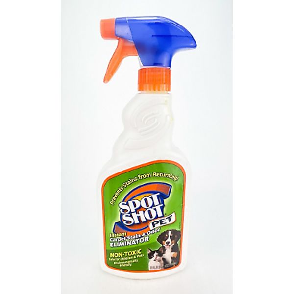 Spot Shot Pet Instant Odor Eliminator Carpet Stain Non Toxic Spray 22oz