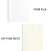DALIX Lino Vertical Blinds Slats Replacement Parts Off White 70.5" Window 5 Pack
