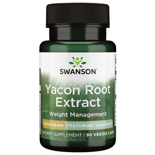 Swanson Yacontrol Yacon Root Extract 4:1 100 mg 90 Veggie Capsules