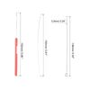 sourcing map Beading Needle Set Threading Tools with Threader, Bead Crochet Hook, Tipped Bead Reamer Beading, Beaded Steel Wire