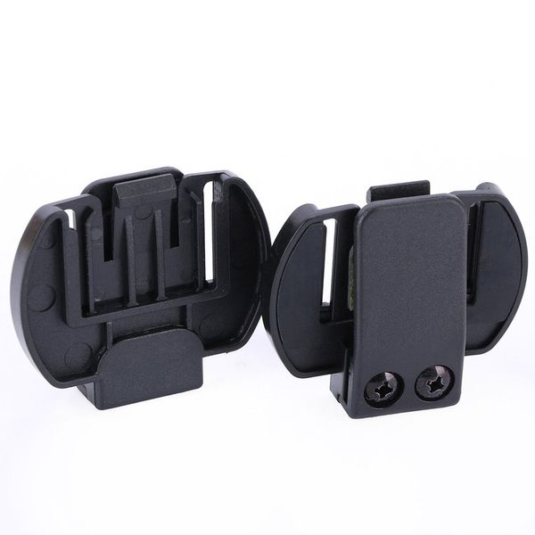 Amazingbuy - 2 Pcs Vnetphone V6 V4 V2-5OOC Intercom Accessories,Helmet Intercom Clip Mounting Bracket,Motorcycle BT Bluetooth Intercom Headset Accessories