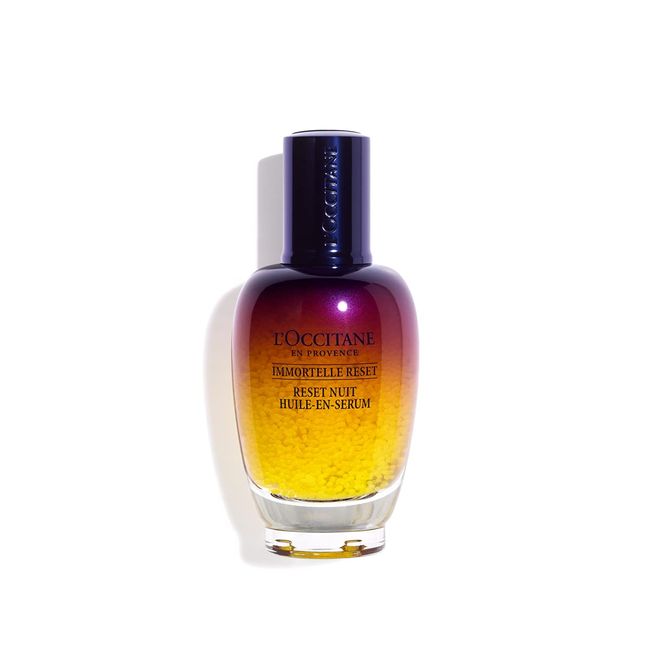 L'Occitane Immortelle Overnight Reset Oil-in-Serum, 1 oz.: More Radiant Skin in 1 Night*, Smooth Fine Lines, Revitalize Dull Skin, Award-Winner