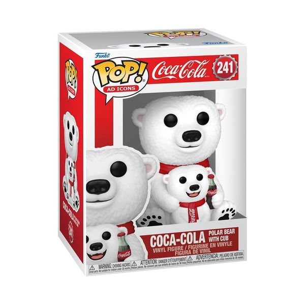Funko Pop! AD Icon: Coca-Cola Polar Bear with Cub