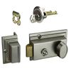  Door Lock with Night Latch, Defender Security Door  Lock Single Cylinder Rim