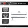 ABN Wheel Hanger Pin Set - 2 Pack Wheel Stud Alignment Guide Tool M14 x P1.5 Wheel Stud Pilot Pin Wheel Mounting Guide