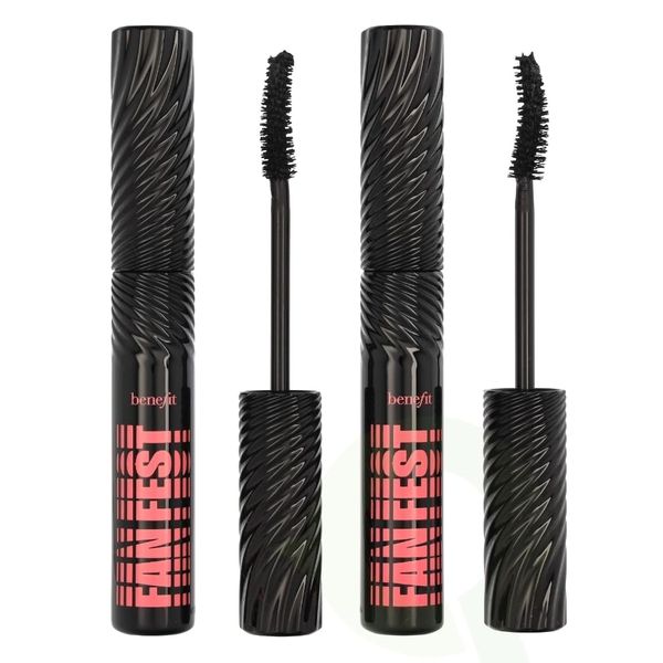 Benefit Fan Fest Fanning & Volumizing Mascara 2-Piece Set (0.3 Ounce Full Size + 0.14 Ounce Mini)