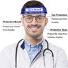 5x Safety Shield Full Face Lab Work Eye Protective Eyewear with Clear Vision US