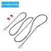 PATIKIL Bow String Replacement,12 Strands Recurve Bowstring with Nock Point for AMO 68" Traditional Bow, Black