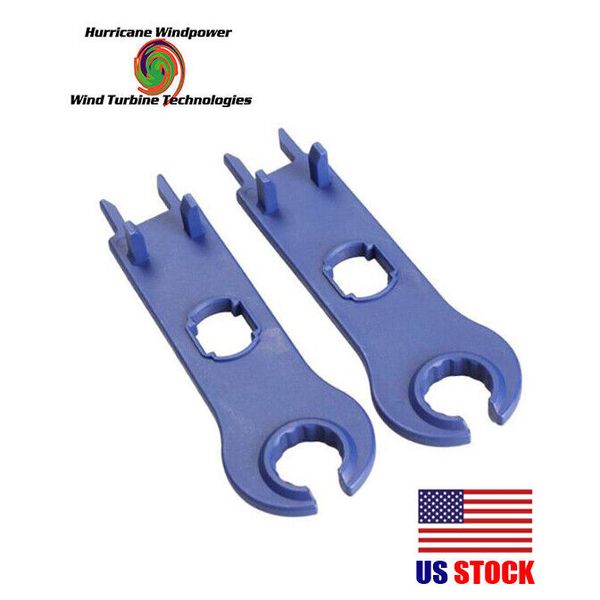 2 Piece Solar Connector Tool Spanners Wrench for MC4 Compatible Connectors