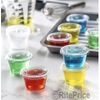 48 PCS (3 Pack) Clear Shot Plastic Disposable Portion Cups With Lids In Bag 4 Oz