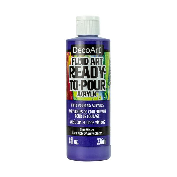 DECO ART Fluid Art Violt, Blue Violet, One Size