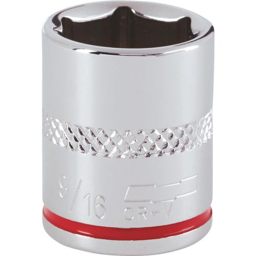 Channellock 1/4 "Drive 9/16" 6-Point Shallow Standard Socket