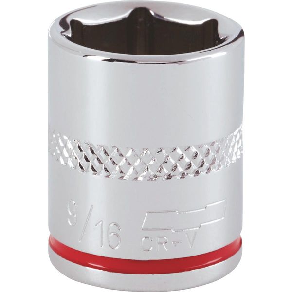 Channellock 1/4 "Drive 9/16" 6-Point Shallow Standard Socket