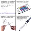 USB Powered Computer TV Backlight Kit RGB 5050 LED Light Strip Colour Change